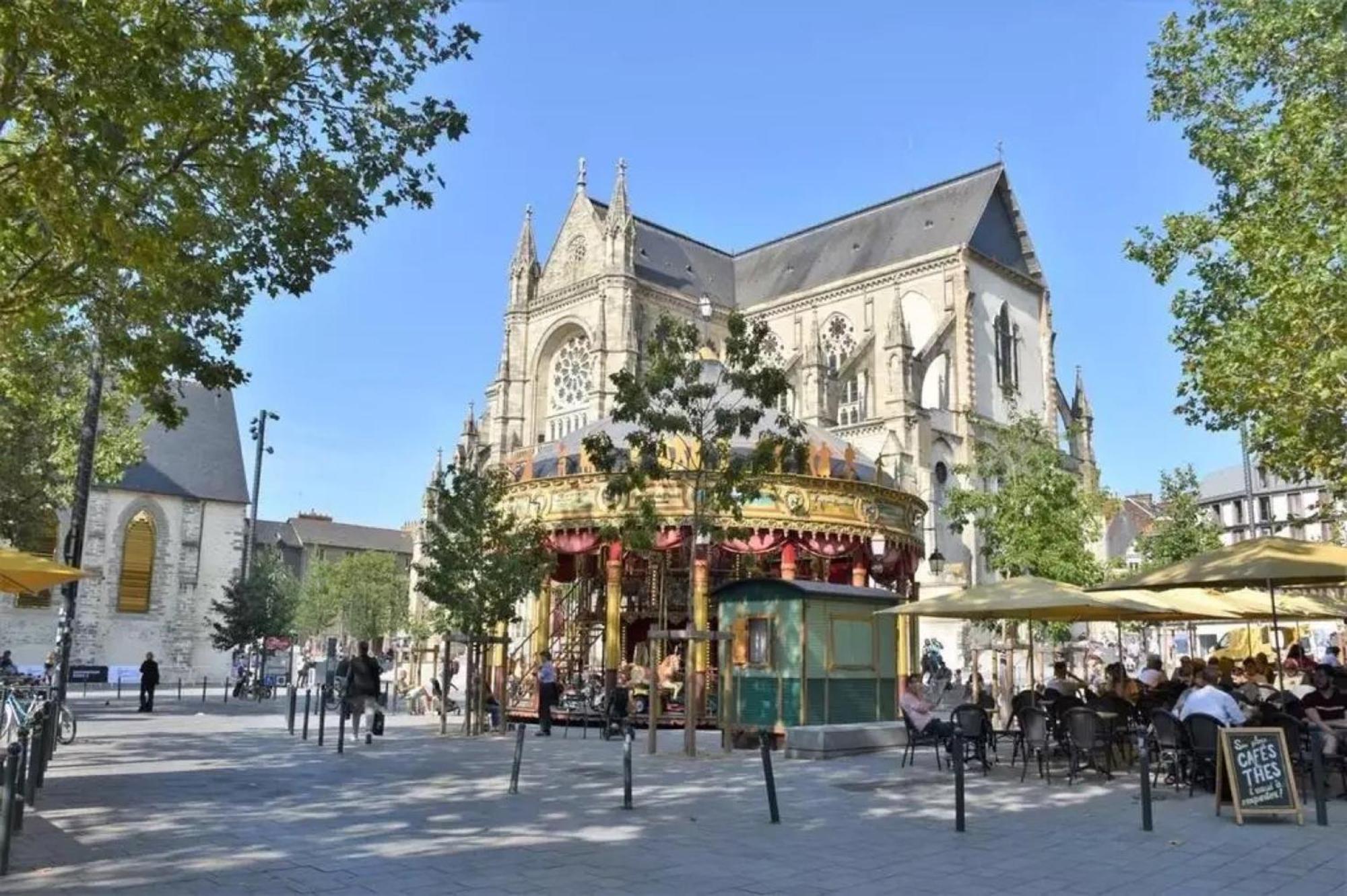 Studio Rennes - Proche Ste Anne Exterior foto